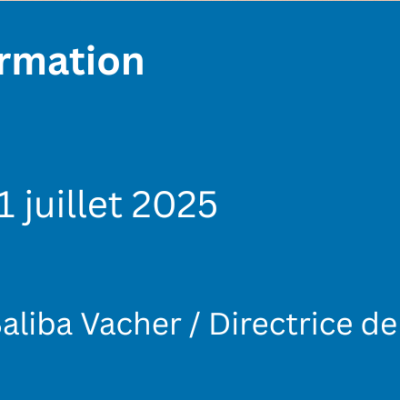 Soirée d’information